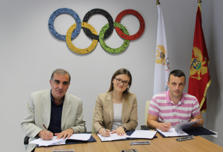 Potpisan Memorandum o saradnji sa Crnogorskim olimpijskim komitetom i Studentskim sportskim savezom