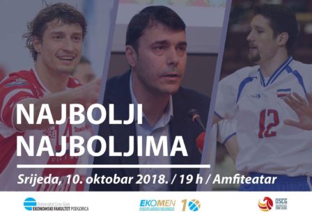 Ivan Miljković, Andrija Gerić i Igor Vušurović gosti Ekomen tribine